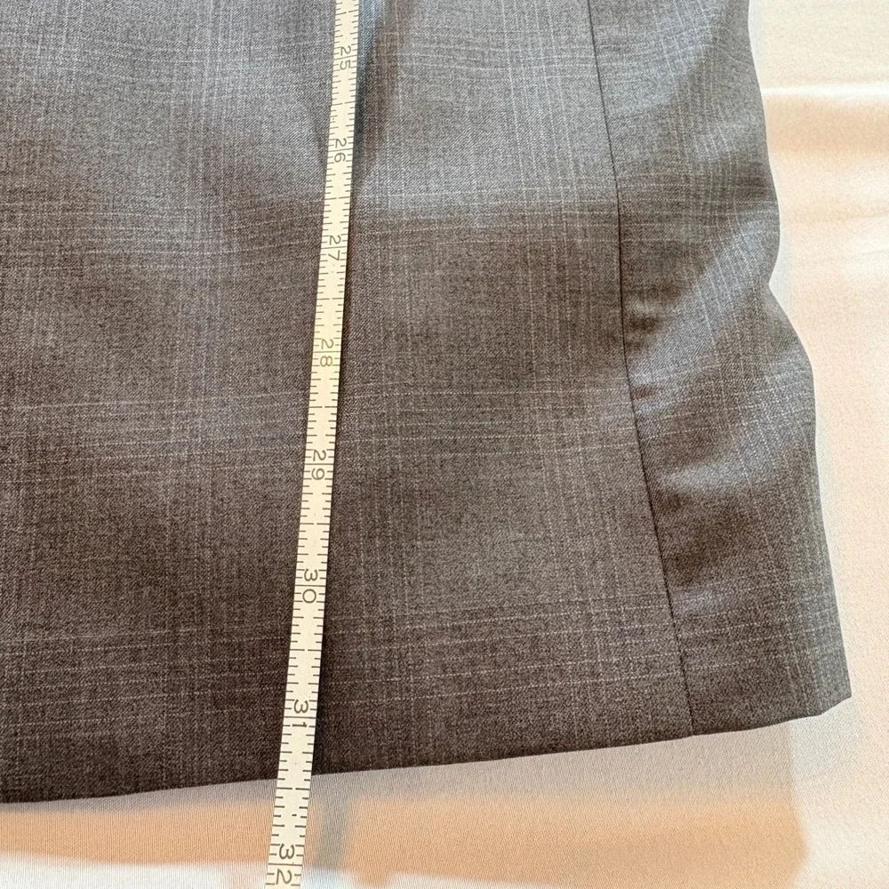 Daniel Cremieux Loro Piana Blazer Mens 40R Grey Glen Plaid Wool Sport Coat Italy